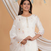 Orchid Bloom – Ivory Embroidered Elegance Set