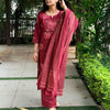 Ruby Heritage Suit Set