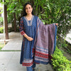 Midnight Heritage Cotton Suit Set