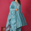 The Azure Maharani Couture Set