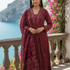 Signature Maroon Kurta Set