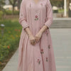 Blush Bloom Embroidered Suit Set